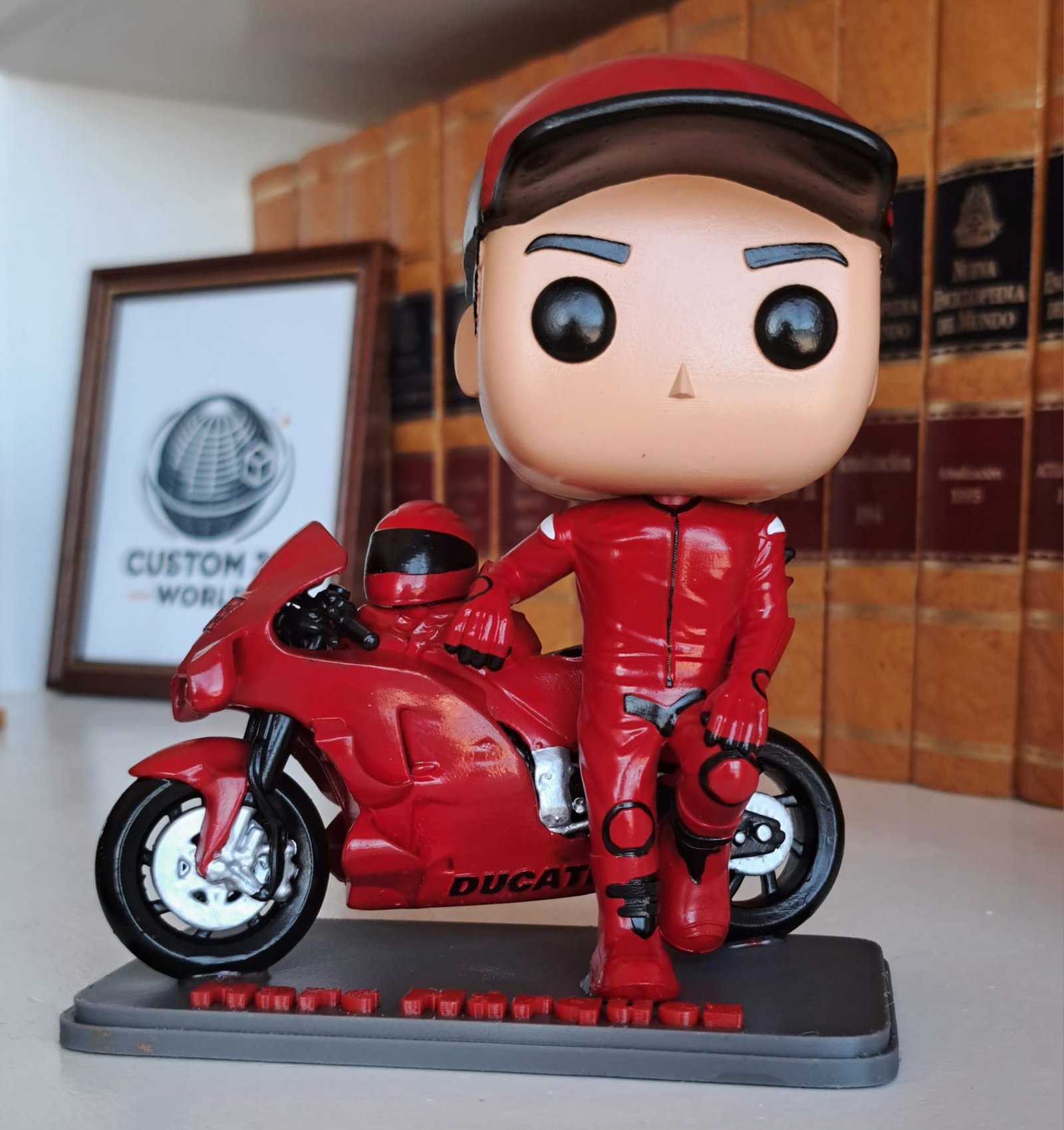 Funko de Marc Márquez personalizado